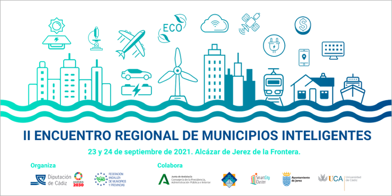 Jerez de la Frontera acogerá el II Encuentro Regional de Municipios Inteligentes