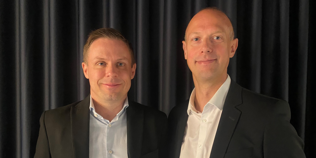 Henrik Thomsen, vicepresidente de Finanzas del Grupo Milestone y Martin Tronier, vicepresidente de Business Performance Management