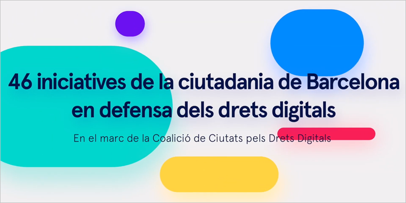 Repositorio web de iniciativas ciudadanas en Barcelona para defender los derechos digitales