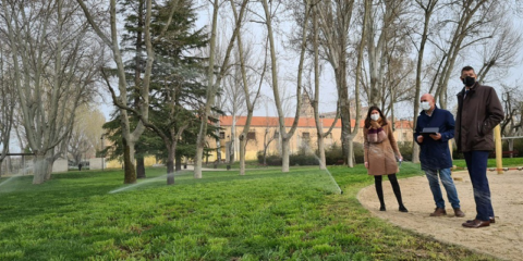 El sistema de riego urbano inteligente de Salamanca permite ahorrar hasta un 40% de agua