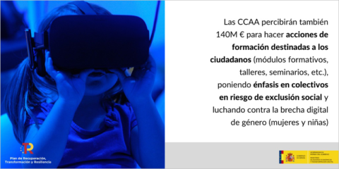 Las autonomías recibirán 500 millones para gestionar iniciativas de digitalización y conectividad
