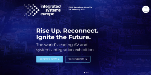 Abiertas las inscripciones para la edición de 2022 de la feria Integrated Systems Europe (ISE) en Barcelona