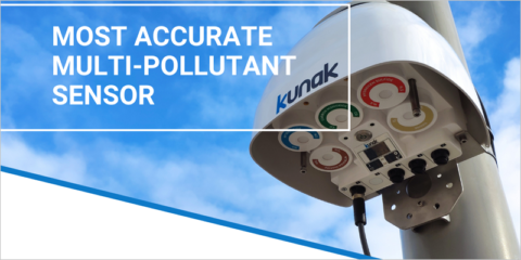 Kunak AIR Pro gana el premio al sensor multicontaminante más preciso de exterior en Microsensors Challenge 2021