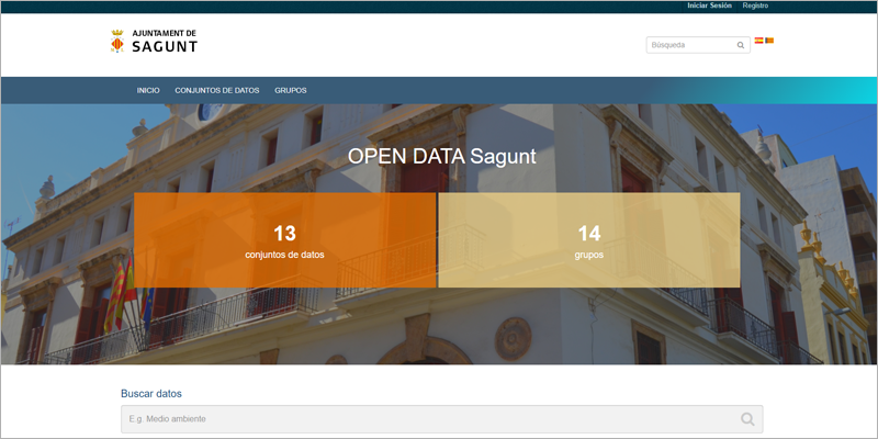 En marcha el Portal de Datos Abiertos de Sagunto en castellano y valenciano