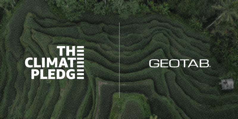 Geotab se suma a la iniciativa climática The Climate Pledge para alcanzar cero emisiones netas para 2040