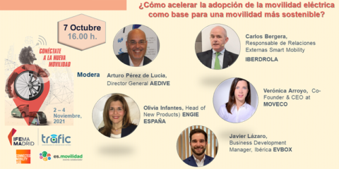 Trafic analizará en un webinar el modo de acelerar la adopción de la movilidad eléctrica