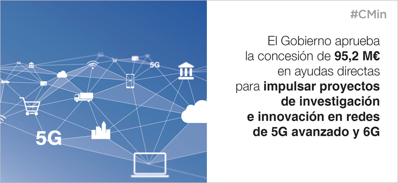 ayudas para proyectos de investigación e innovación en redes 5G y 6G