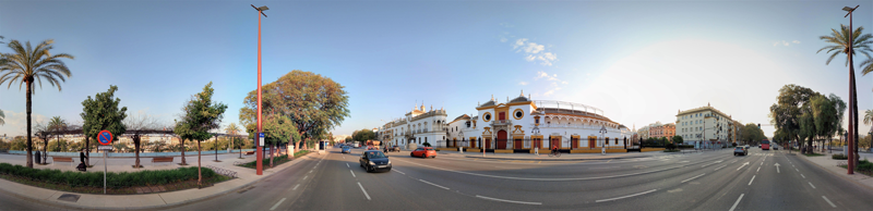 imagen panorámica de Sevilla