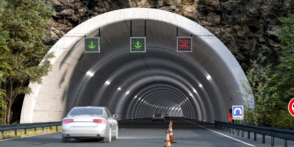 Las gamas DMx y VMx de LACROIX contribuyen a optimizar el tráfico y la seguridad en los túneles