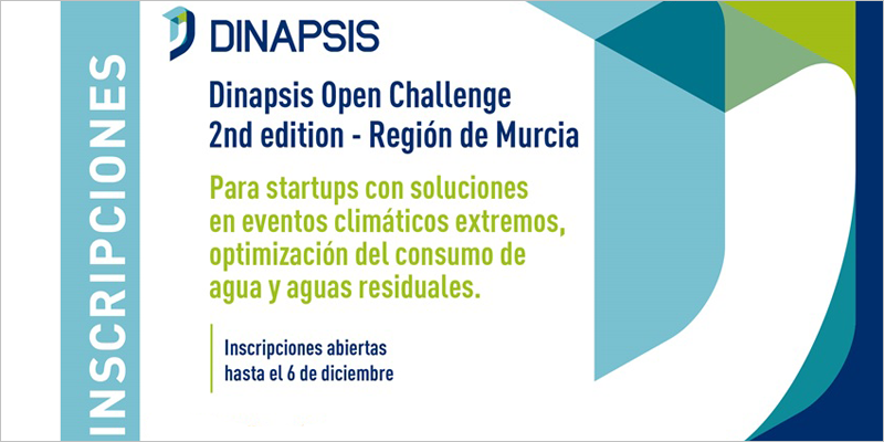 El Open Challenge de Dinapsis busca soluciones innovadoras frente al estrés hídrico