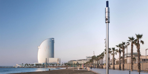 Módulo de comunicaciones Smart In de ADTEL en la columna integral modular CIM-AMB