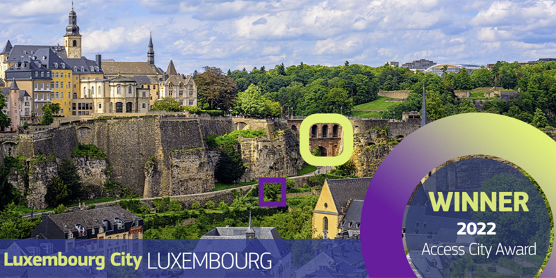 Luxemburgo, Premio Ciudad Accesible 2022