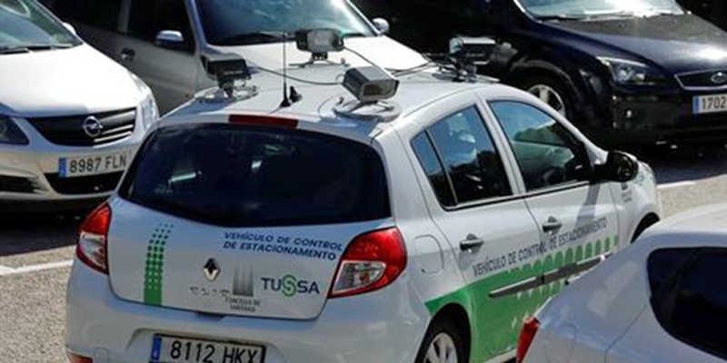 Solución de Lector Vision para controlar el estacionamiento en la zona ORA de Santiago de Compostela