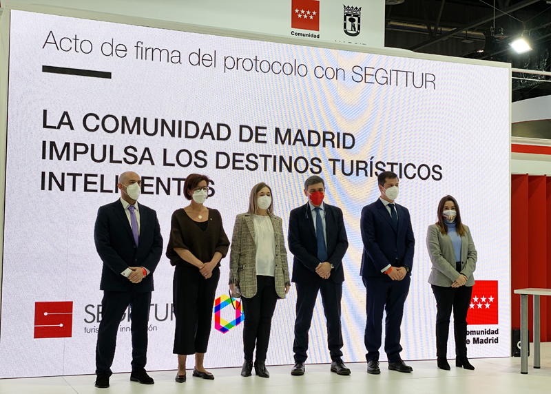 acuerdo entre Segittur y la Comunidad de Madrid