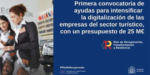 Publicadas las bases de las ayudas de 25 millones para digitalizar empresas del sector turístico