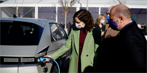 Pozuelo de Alarcón inaugura una electrolinera con 46 puntos de recarga semirrápidos y ultrarrápidos