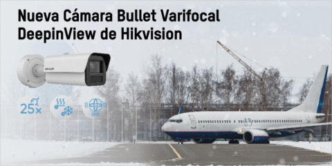 Hikvision incorpora cámaras bullet IP con zoom óptico de 25x a su gama DeepinView basada en IA