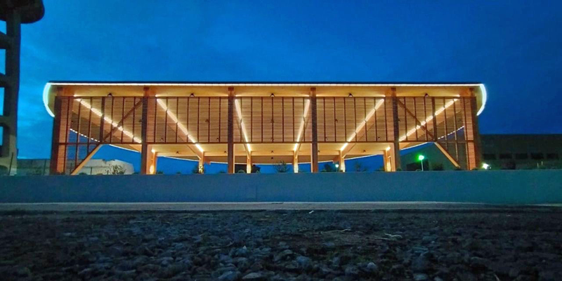 La Universidad de Huelva inaugura un aula al aire libre con luminarias con tecnología DALI de Prilux