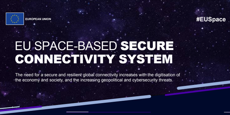 Iniciativas europeas para un sistema de conectividad por satélite seguro y la gestión del tráfico espacial