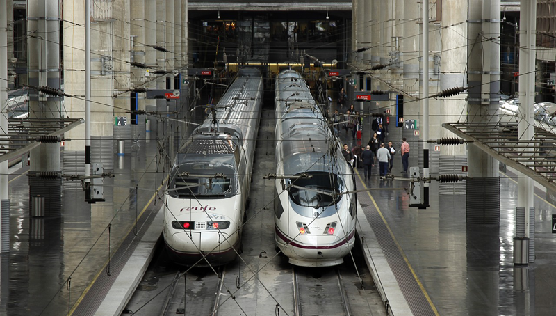 mantenimiento de las vías ferroviarias y de AVE