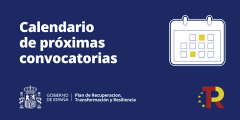 La web del Plan de Recuperación incluye un nuevo apartado con el calendario de convocatorias
