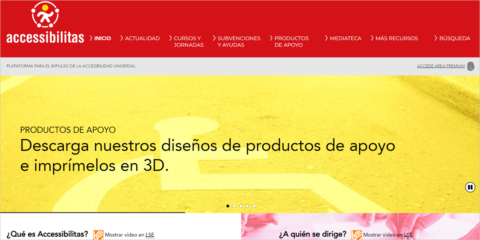 Accessibilitas, la plataforma digital dedicada a informar sobre accesibilidad universal
