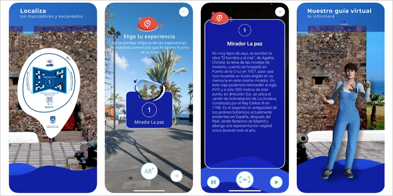 Nueva app de realidad aumentada para visitar el municipio de Puerto de la Cruz