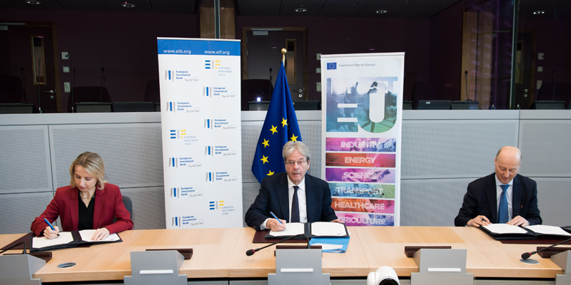 La CE y el Grupo BEI firman acuerdos InvestEU para impulsar inversiones hacia una UE digital, verde y resiliente