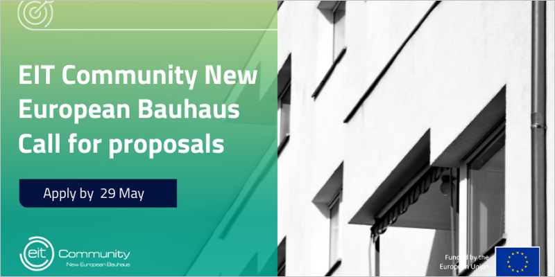 Abiertas tres convocatorias para apoyar iniciativas locales relacionadas con la Nueva Bauhaus Europea