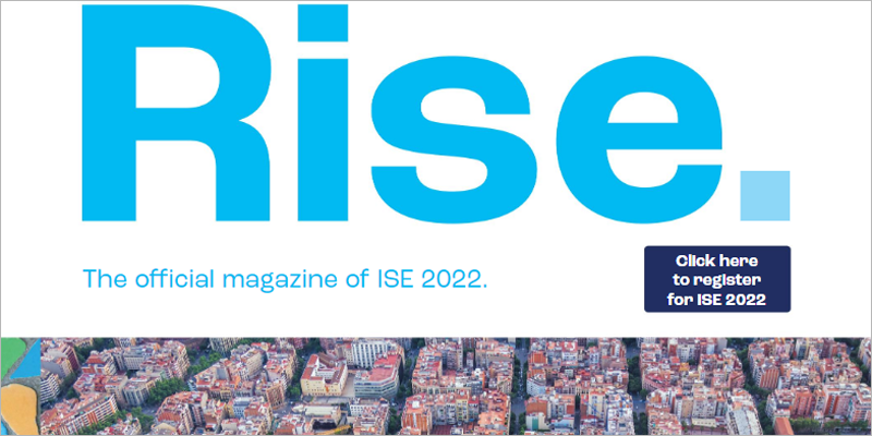 Publicada una actualización de la edición digital de RISE, la revista oficial de ISE 2022