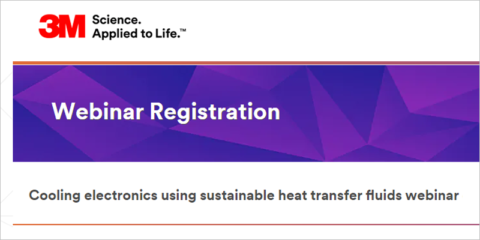Webinar de 3M sobre refrigeración de electrónica con fluidos de transferencia de calor sostenibles
