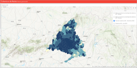 La red 5G se extiende a otros 22 municipios de la Comunidad de Madrid