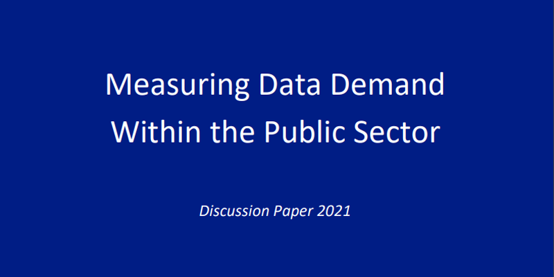 Un informe europeo analiza la medición de la demanda de datos dentro del sector público