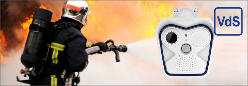 solución de Mobotix para la detección temprana de incendios