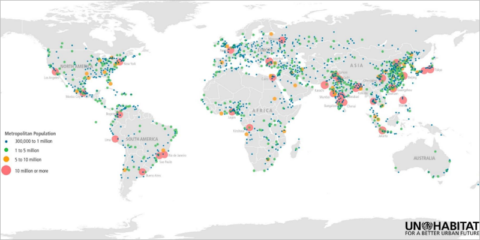 El aumento de la población urbana conlleva el surgimiento de nuevas metrópolis, según ONU-Habitat