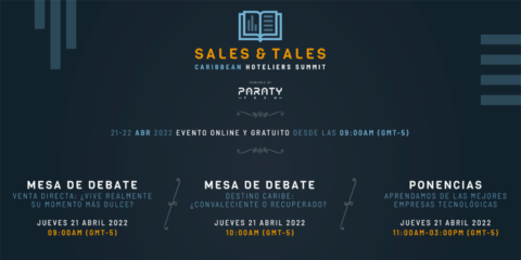 Empresas hoteleras y tecnológicas se reunirán en el evento virtual Sales & Tales Caribbean Hoteliers Summit