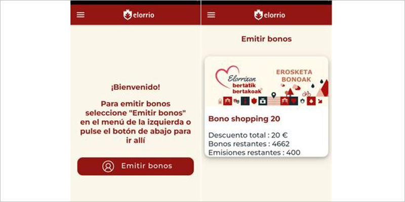 El Ayuntamiento de Elorrio digitaliza los bonos de consumo con la plataforma ActiBO