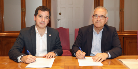 Convenio para impulsar el plan de sostenibilidad turística ‘Pamplona SF365’