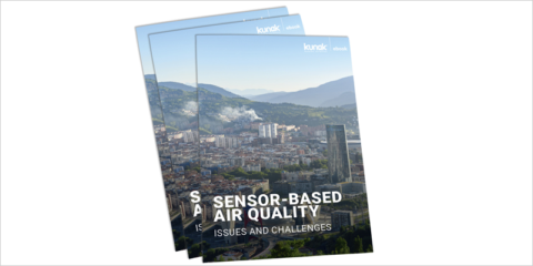 Kunak elabora un ebook sobre monitorización de la calidad del aire basada en sensores