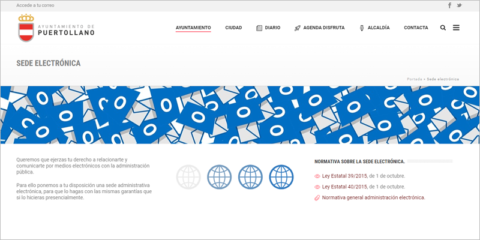 Puertollano avanza en la puesta en marcha de su nueva sede electrónica