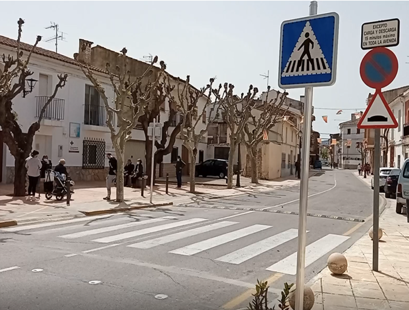 pasos de peatones inteligentes en Macastre