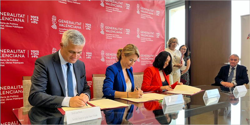El Mitma firma protocolos con municipios de la Comunidad Valencia y la Generalitat para desarrollar la Agenda Urbana 