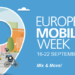 La Semana Europea de la Movilidad 2022 se celebrará bajo el lema ‘Mejores conexiones’