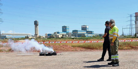 Sagunto acoge la demostración de un caso de uso de tecnología 5G para emergencias