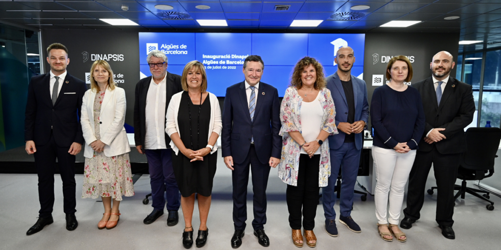 Aigües de Barcelona inaugura un centro Dinapsis de transformación digital de la gestión del agua