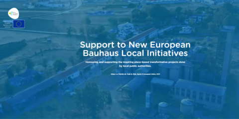 Seleccionadas 20 propuestas en la convocatoria de iniciativas locales de la Nueva Bauhaus Europea