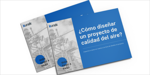 Kunak lanza una guía paso a paso para diseñar proyectos de calidad del aire