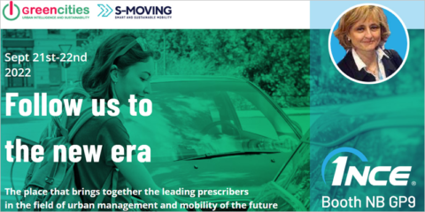 1NCE dará a conocer su propuesta tecnológica en el encuentro Greencities 2022