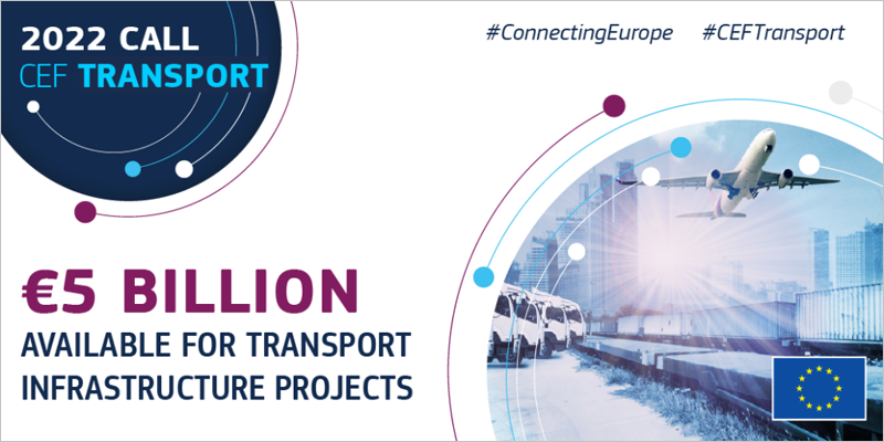 Convocatoria de 5.120 millones para infraestructura europea de transporte sostenible, inteligente y resiliente