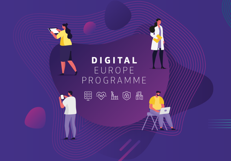 tercera serie de convocatorias de propuestas del programa Europa Digital 